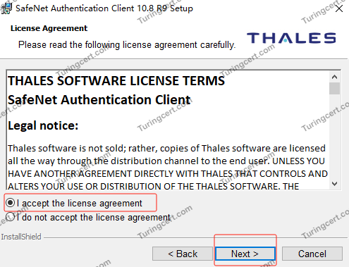 SafeNet用户协议 SafeNet用户协议
